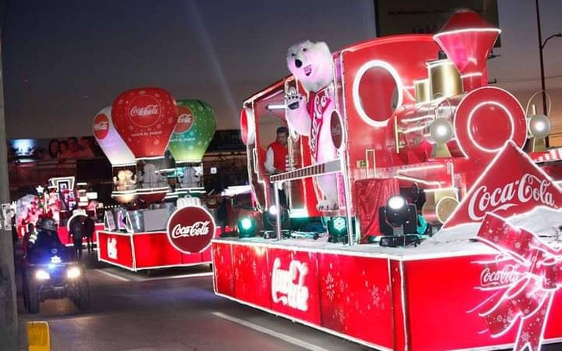 Caravana navide a Coca Cola volver a iluminar a La Laguna El